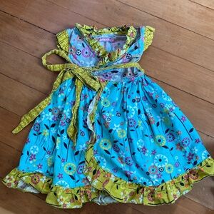 Jelly the Pug wrap dress